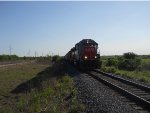 SSW 9699  11Apr2011  Putting a train together in the south end of JAMA 
